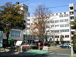 福島市市民会館の外観